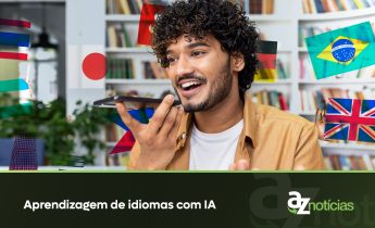 Aprendizagem de idiomas com IA