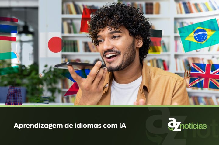 Aprendizagem de idiomas com IA