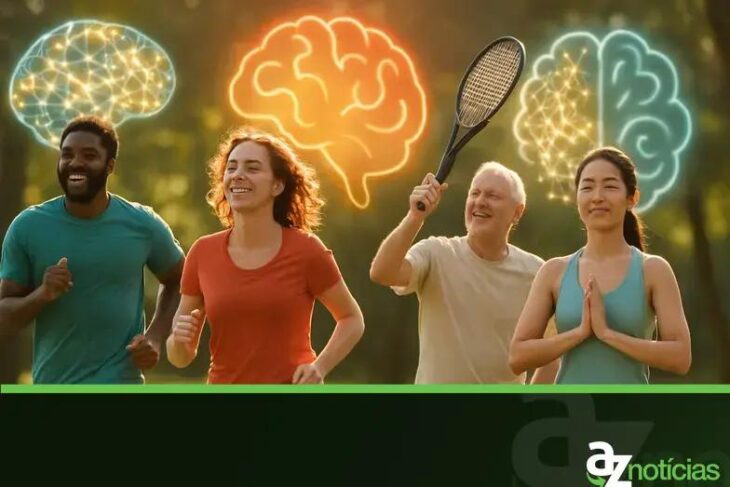 Exercício e Cérebro, Saúde Mental Esporte, Endorfinas, Atividade Física e Humor.