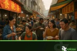 Mercados de Rua, Cultura Local, Gastronomia de Viagem, Experiência Autêntica.