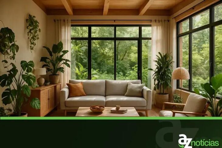 Design Biofílico: Trazendo a Natureza para Dentro de Casa para Melhorar o Bem-Estar