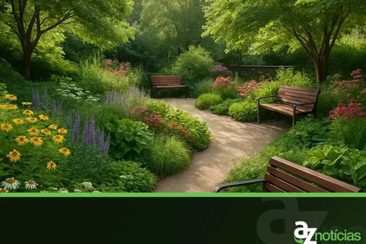 Jardins Terapêuticos: Cultivando o Bem-Estar Através do Contato com a Natureza