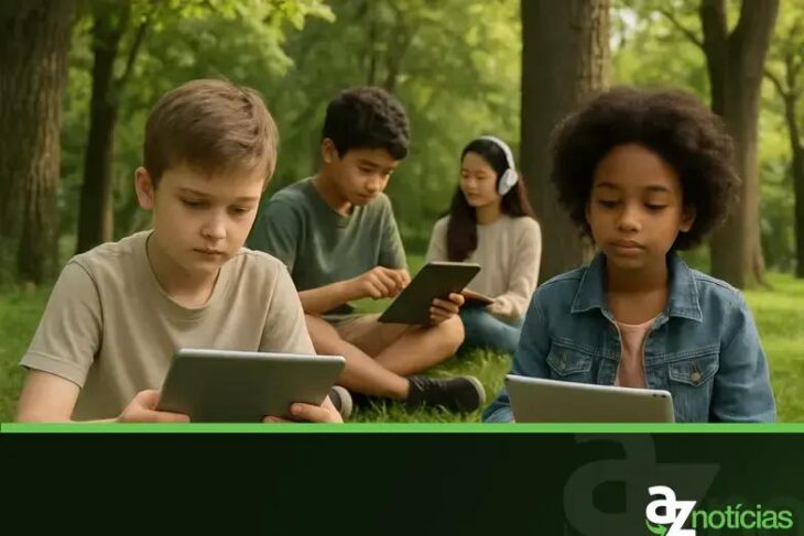 Jovens Online, Mentes Saudáveis: Guia de Bem-Estar Digital para Crianças e Adolescentes