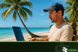 Laptop na Praia: O Guia Completo para Combinar Viagens e Trabalho Remoto de Forma Eficaz