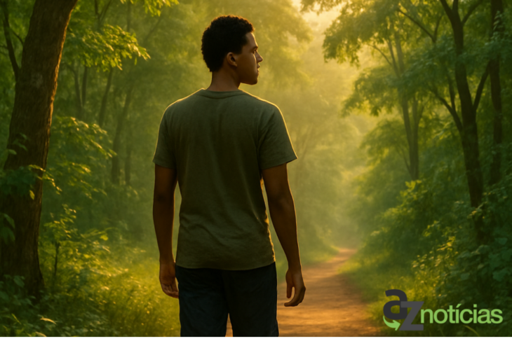 Caminhada contemplativa une movimento e atenção plena, reduz o estresse e fortalece o bem-estar físico e mental com conexão à natureza.